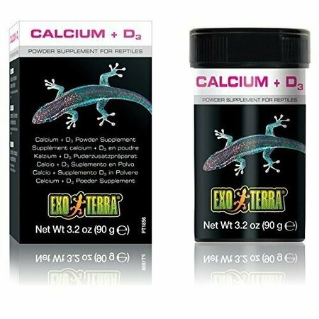 EXO TERRA Exoterra Reptile Calcium + Vit D3 3.2 Oz RCH-PT1856